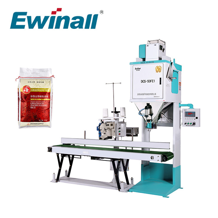 5kg - машины масштаба упаковки риса 50kg Ewinall польза DCS-50FE1 автоматической легкая