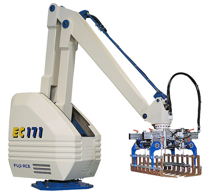 Промышленная машина упаковки коробки коробки Palletizer Eco сумки 4KVA 100m3/h робототехническая автоматическая