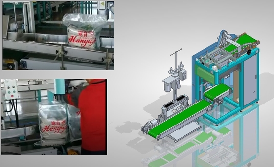 Машина 5000W EWINALL бумажного мешка CCPIT автоматическая небольшая кладя в мешки